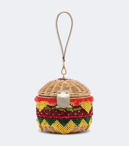 Clutch Cheeseburger Deluxe adornado - Judith Leiber Couture - Modalova