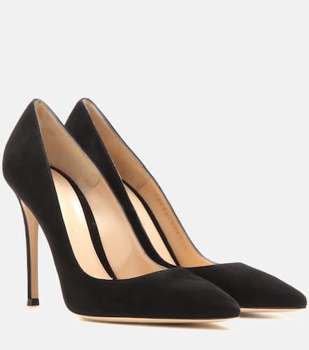 Pumps Gianvito 105 aus Veloursleder - Gianvito Rossi - Modalova