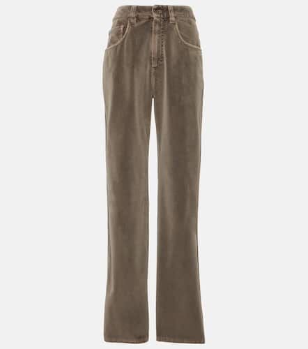 Pantalones de terciopelo de algodón - Brunello Cucinelli - Modalova