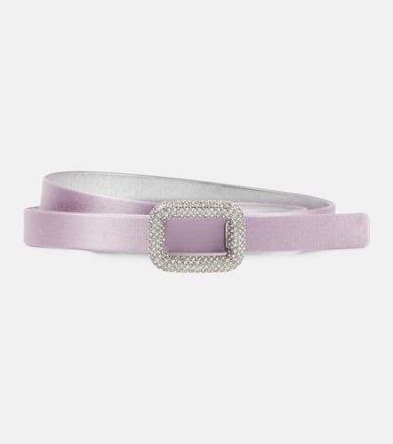 Viv' Choc embellished satin belt - Roger Vivier - Modalova