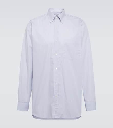 Striped cotton poplin Oxford shirt - Dries Van Noten - Modalova