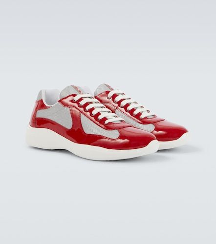 America's Cup leather-trimmed sneakers - Prada - Modalova