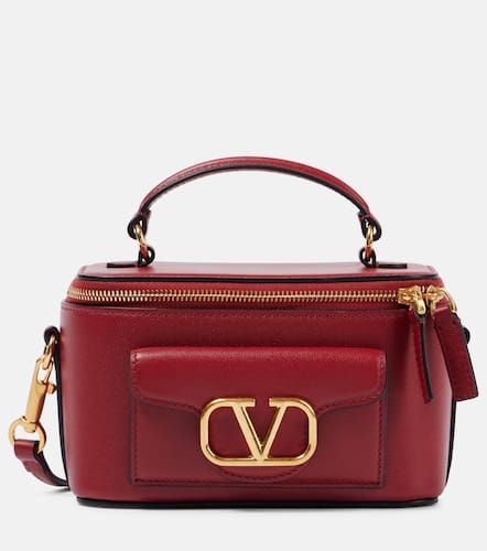 Bolso neceser Locò Small de piel - Valentino Garavani - Modalova