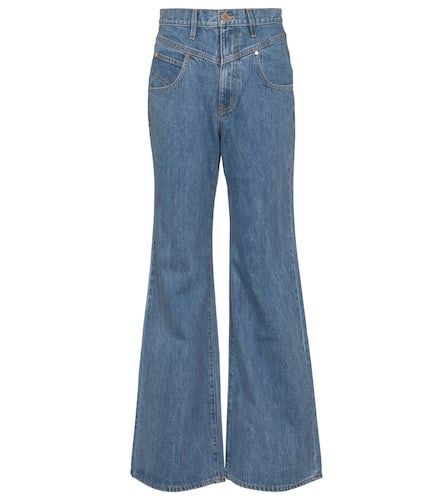 X ELLERY Highway high-rise flared jeans - SLVRLAKE - Modalova