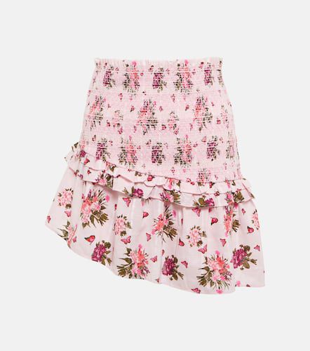 Minifalda Varana de algodón floral - LoveShackFancy - Modalova