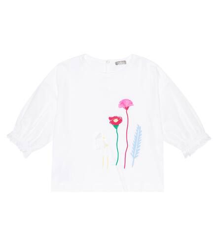 Il Gufo Camiseta de algodón floral - Il Gufo - Modalova