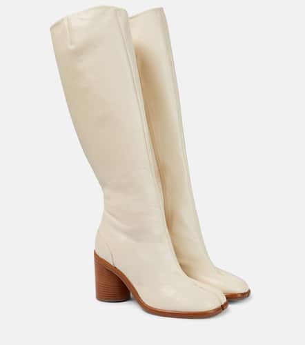 Tabi leather knee-high boots - Maison Margiela - Modalova