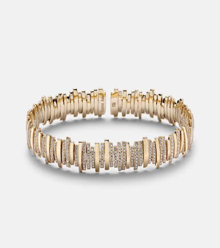 Armreif Classic aus 18kt Gelbgold mit Diamanten - Suzanne Kalan - Modalova