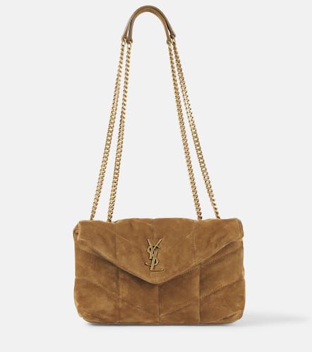 Borsa a spalla Loulou Toy in suede - Saint Laurent - Modalova