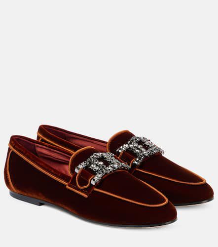 Kate embellished velvet loafers - Tod's - Modalova