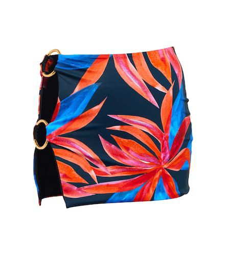 Double Ring printed miniskirt - Louisa Ballou - Modalova