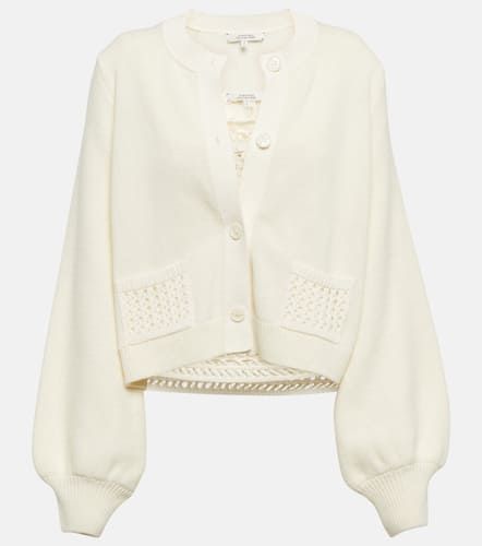 Wool and cashmere cardigan and camisole set - Dorothee Schumacher - Modalova