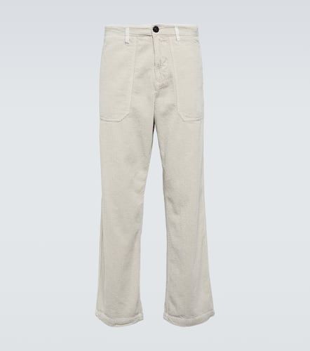 Corduroy straight pants - Stone Island - Modalova