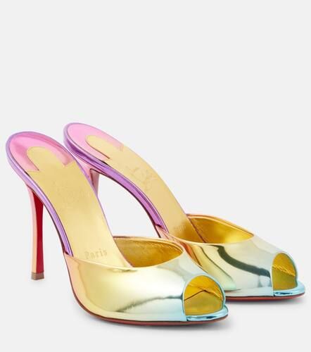 Me Dolly 100 mirrored leather mules - Christian Louboutin - Modalova