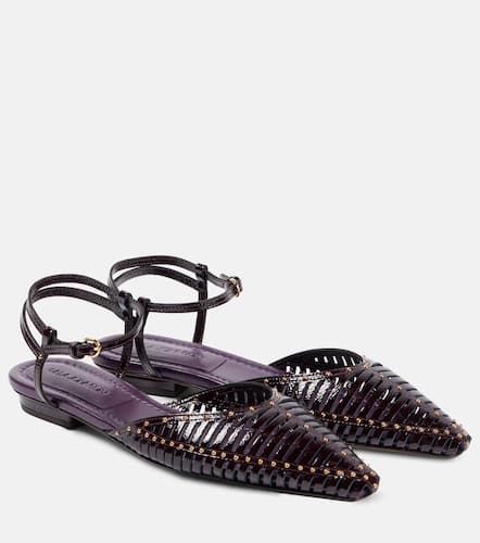 Ballerines Violette en cuir verni - Ulla Johnson - Modalova