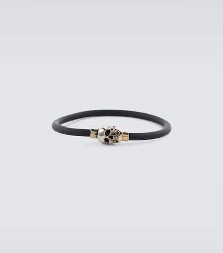 Skull rubber bracelet - Alexander McQueen - Modalova