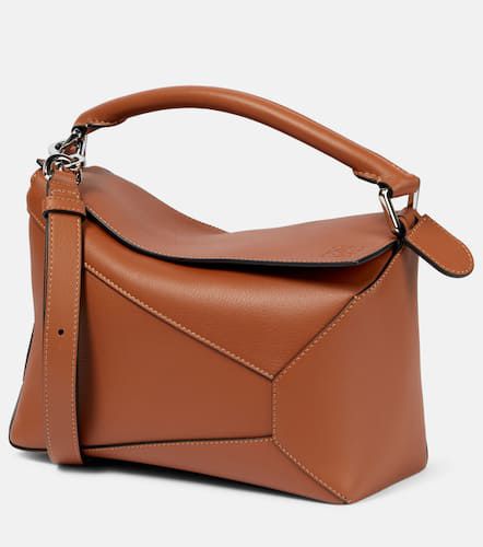 Puzzle Edge Small leather tote bag - Loewe - Modalova