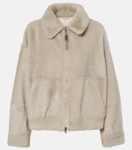 Jacke aus Shearling - Brunello Cucinelli - Modalova