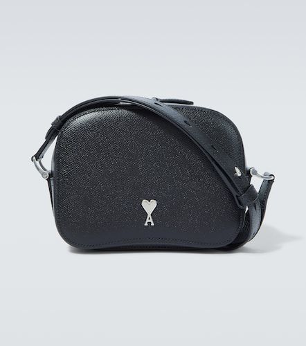 Ami Paris Logo leather shoulder bag - Ami Paris - Modalova