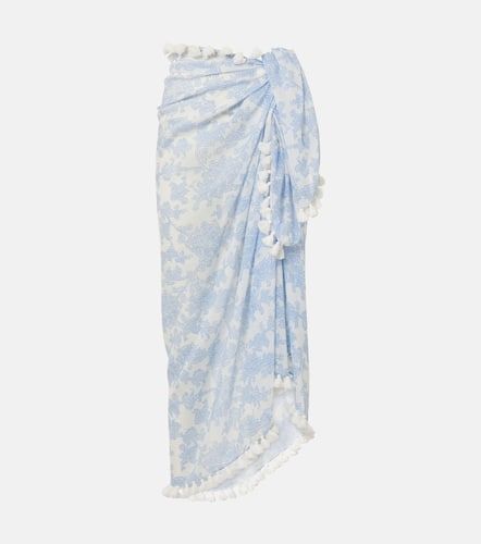 Paisley cotton and silk beach cover-up - Heidi Klein - Modalova