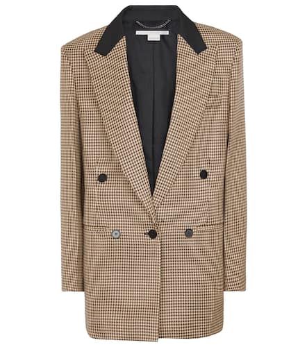 Blazer Marthy aus Wolle mit Hahnentrittmuster - Stella McCartney - Modalova