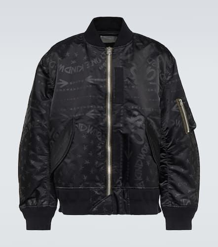 X Eric Haze printed bomber jacket - Sacai - Modalova