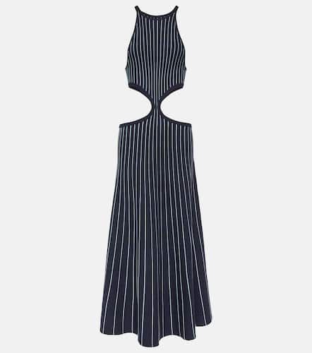 Tam striped cutout wool and silk maxi dress - Gabriela Hearst - Modalova