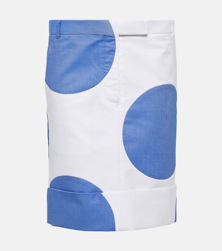 Minifalda de algodón con lunares - Thom Browne - Modalova