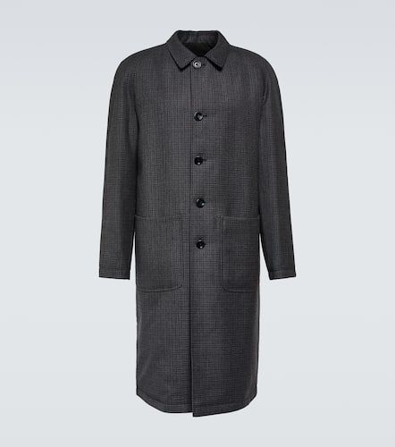 Single-breasted checked wool jacket - Lardini - Modalova