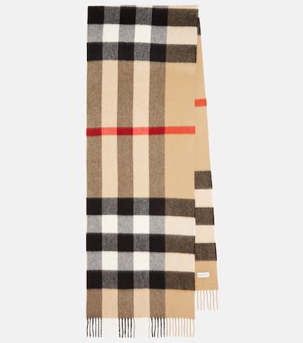 Check cashmere scarf - Burberry - Modalova