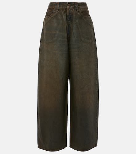 Coated mid-rise wide-leg jeans - Acne Studios - Modalova