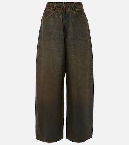 Coated mid-rise wide-leg jeans - Acne Studios - Modalova