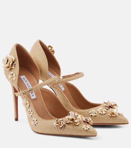 Pumps Bloom 105 con applicazioni - Aquazzura - Modalova