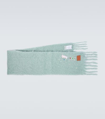 X Suna Fujita - Sciarpa Squid in misto mohair - Loewe - Modalova