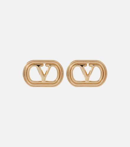 Ovalette VLogo stud earrings - Valentino - Modalova