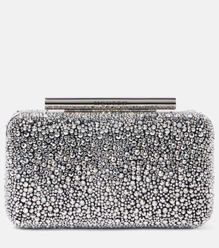 Clutch McQueen T-Bar con cristales - Alexander McQueen - Modalova