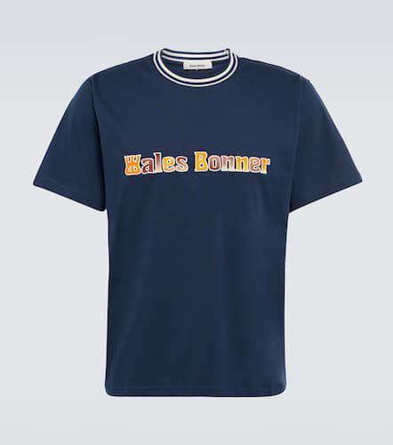 Original embroidered cotton T-shirt - Wales Bonner - Modalova