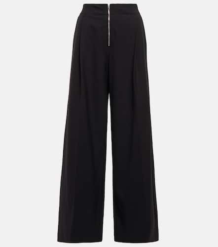 High-rise wide-leg wool-blend pants - Proenza Schouler - Modalova