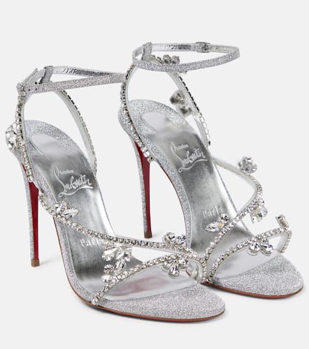 Joli Queen 100 embellished sandals - Christian Louboutin - Modalova
