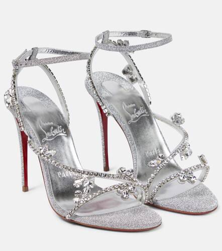 Joli Queen 100 embellished sandals - Christian Louboutin - Modalova