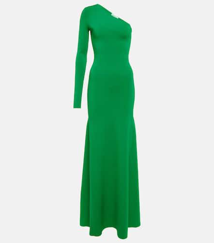 Knitted one-shoulder maxi dress - Victoria Beckham - Modalova