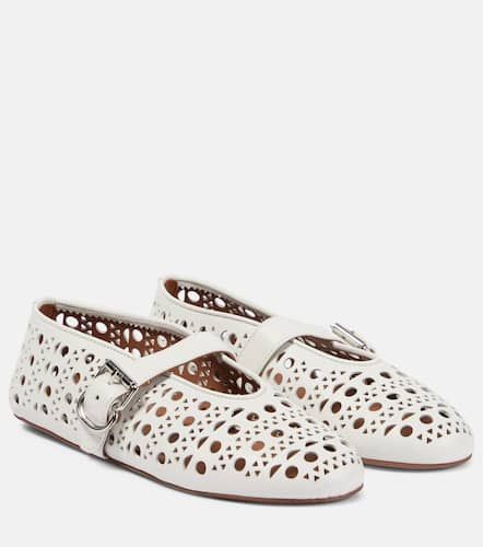 Alaïa Ballerinas Vienne aus Leder - Alaia - Modalova