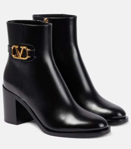 VLogo Signature leather ankle boots - Valentino Garavani - Modalova