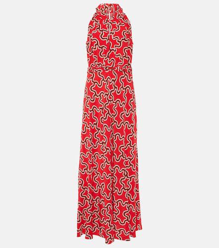 Nyck printed halterneck midi dress - Diane von Furstenberg - Modalova