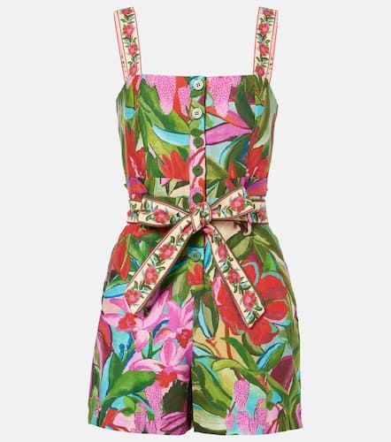 Jardin De RÃªve Multicolor printed romper - Farm Rio - Modalova