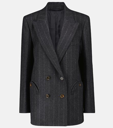 BlazÃ© Milano Striped cashmere and wool blazer - Blaze Milano - Modalova