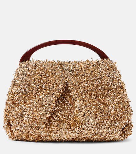 Borsa Crisp Small con lamé - Dries Van Noten - Modalova