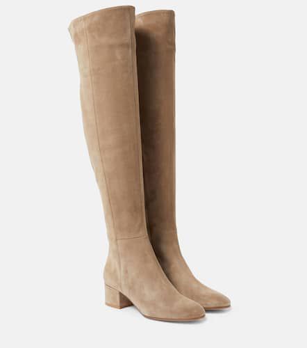 Botas mosqueteras Rolling de ante - Gianvito Rossi - Modalova