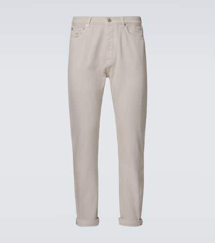 High-rise straight jeans - Brunello Cucinelli - Modalova