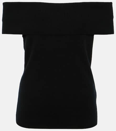 Off-shoulder wool and cashmere top - Jardin des Orangers - Modalova